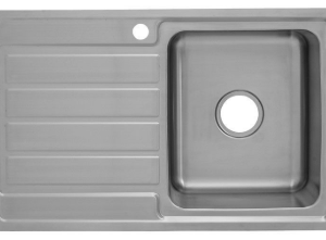 Seto Single Bowl Single Drainer Sink LHB   860mm