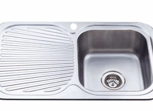 Cora Single Bowl Single Drainer Sink RHB   780mm
