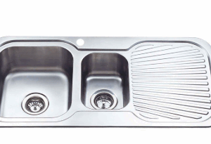 Cora 1 & 1/2 Bowl Single Drainer Sink LHB   980mm