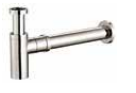 40mm Round Bottle Trap – Brushed Nickel
