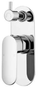Cora Wall Mixer Diverter Chrome