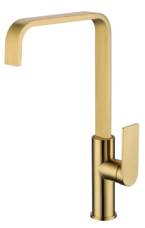 Ruki Sink Mixer Brushed Gold