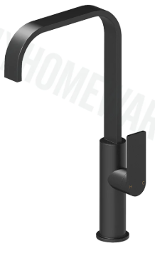 Ruki Sink Mixer Matt Black  Lead Free