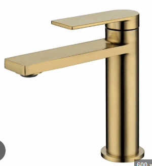 Ruki Basin Mixer Brushed Gold