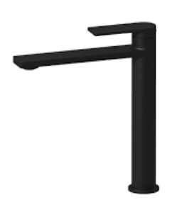 Ruki Basin Mixer High Rise Matt Black