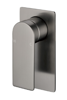 Ruki Wall Mixer Matt Black Lead Free