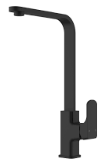 Otus  Pin Handle  Sink Mixer (Matt Black) Lead Free