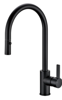 Opus New Pull Out Sink Mixer Matt Black Lead Free