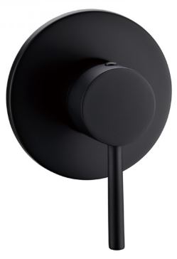 Otus  Bath/Shower Mixer (Matt Black) Lead Free