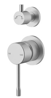 Otus  Pin Handle  Wall Mixer (Matt Black) Lead Free