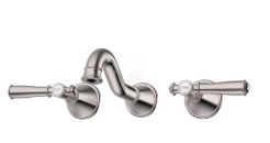 Clasico Bath Tap Set Matt Black