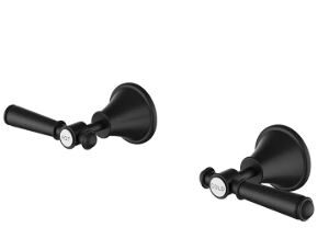 Clasico Wall Top Assemblies Matt Black