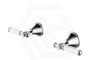 Clasico Wall Top Assemblies Ceramic Hahdle In Brushed Nickel Lead Free