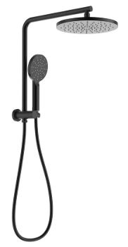 Regal Shower Set Mini Multifunction Matt Black 250mm