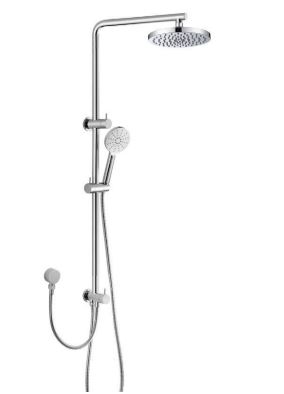 Cora Shower Set Multifunction 2 hose Chrome 200mm