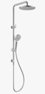 Otus Round  Multi-function Shower Set Brushed Nickel ,250mm