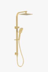 Eden Shower Set Multifunction Brushed Gold 200mm