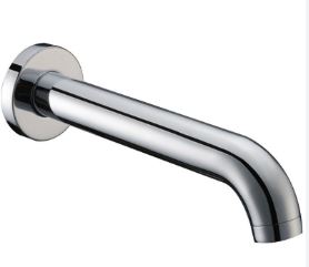 Yale Spout Curved Matt Black 160mm