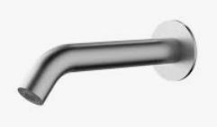 Otus Slimline Ss 220 mm Spout In  Matt Black