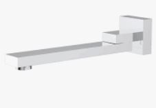 Rosa Spout Swivel Brushed Nickel