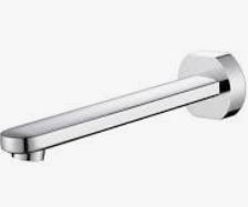 Cora Spout Chrome 200mm