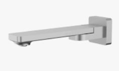 Ruki Swivel Bath Spout Brushed Nickel Lead Free