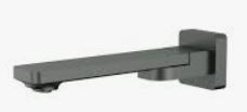 Ruki Swivel Bath Spout Gun Metal Lead Free