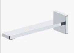 Ruki Spout Brushed Nickel 215mm