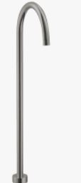 Yale  Round Floor-Mounted Bath Spout Brushed Copper