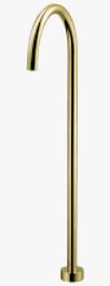 Yale Spout Freestanding Brushed Gold