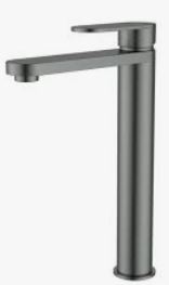 Sora SS Highrise Basin Mixer In Gun Metal