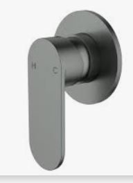 Sora SS Wall Mixer Trim Kits In Gun Metal