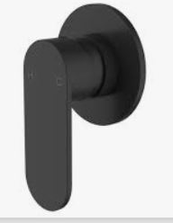 Sora SS Wall Mixer Trim Kits In Matt Black