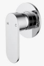 Sora SS Wall Mixer Trim Kits In Polished Chrome