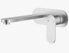 Sora SS Wall Basin Mixer Trim Kits In Brushed Gold