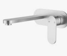 Sora SS Wall Basin Mixer Trim Kits In Brushed SS304