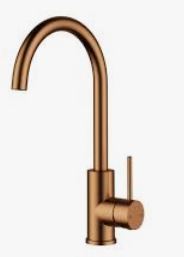 Otus Slimline ss Sink Mixer Brushed Copper