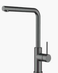 Otus Slimline ss Pull-Out Sink Mixer In Gun Metal