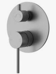 Otus Slimline SS304  Wall Mixer Diverter Trim Kit Stainless Steel