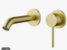 Otus Slimline SS304  Wall Basin Mixer Body