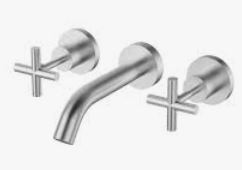Plnz Bath Set Brushed Nickel Lead Free