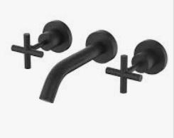 Plnz Bath Set Matt Black Lead Free