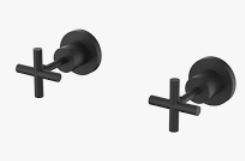 Plnz Wall Top Assemblies Matt Black Lead Free