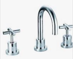 Basin Tap Set Chrome