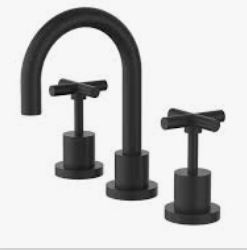 Basin Tap Set Matt Black