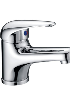 Ruby  Slim Rectangle Handle  Basin Mixer Lead Free