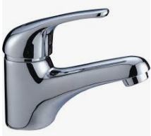 Ruby Basin Mixer Chrome