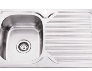 Eden Single Bowl Single Drainer Sink LHB   780mm