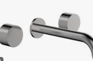 Tana Basin / Bath Tap Set Brushed Nickel