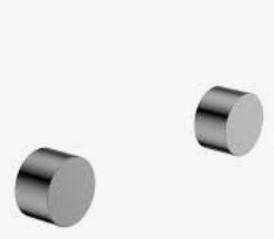 Tana Wall-Top Assemblies Brushed Nickel
